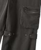 Uallong Lowrise Washed Curve Cargo Pants - Khaki