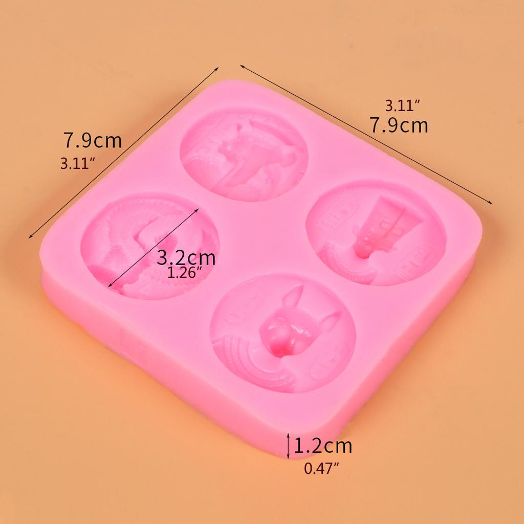 Silicone Mold Egyptian Pharaoh Shape Casting Mold DIY Craft 3D Art Making Supply