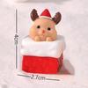 Miniature Snowman Santa Claus Figurine Micro Landscape Christmas Decorations  Children Toys