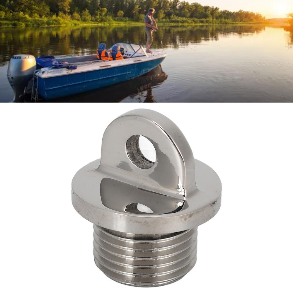 316 Stainless Steel Boat Bilge Plug Tapered Thread Draining Port  Marine/Boat Drainage System
