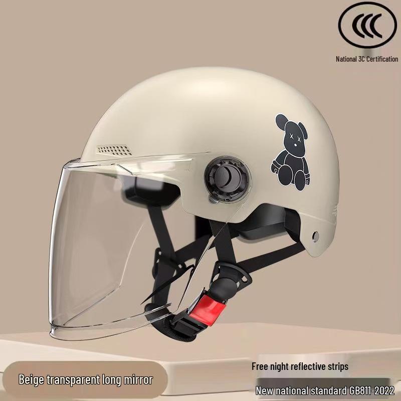 Casco Eléctrico Unisex para Bicicleta y Patinete Certificado 3C, Seguro y Ajustable, Protección Solar, Uso en Todas las Estaciones