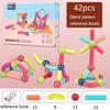 Magnetic Building Blocks Construction Toy Set For Kids 64pcs/12pcs Christmas Gift For Boys And Girls Abs Material Colorful Shapes Logical Thinking