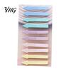 Study Supplies for School Arrow Index Tab Stickers, Translucent PET Page Markers, Student Note Organization Colorful Sticky Flags Organizing Book And