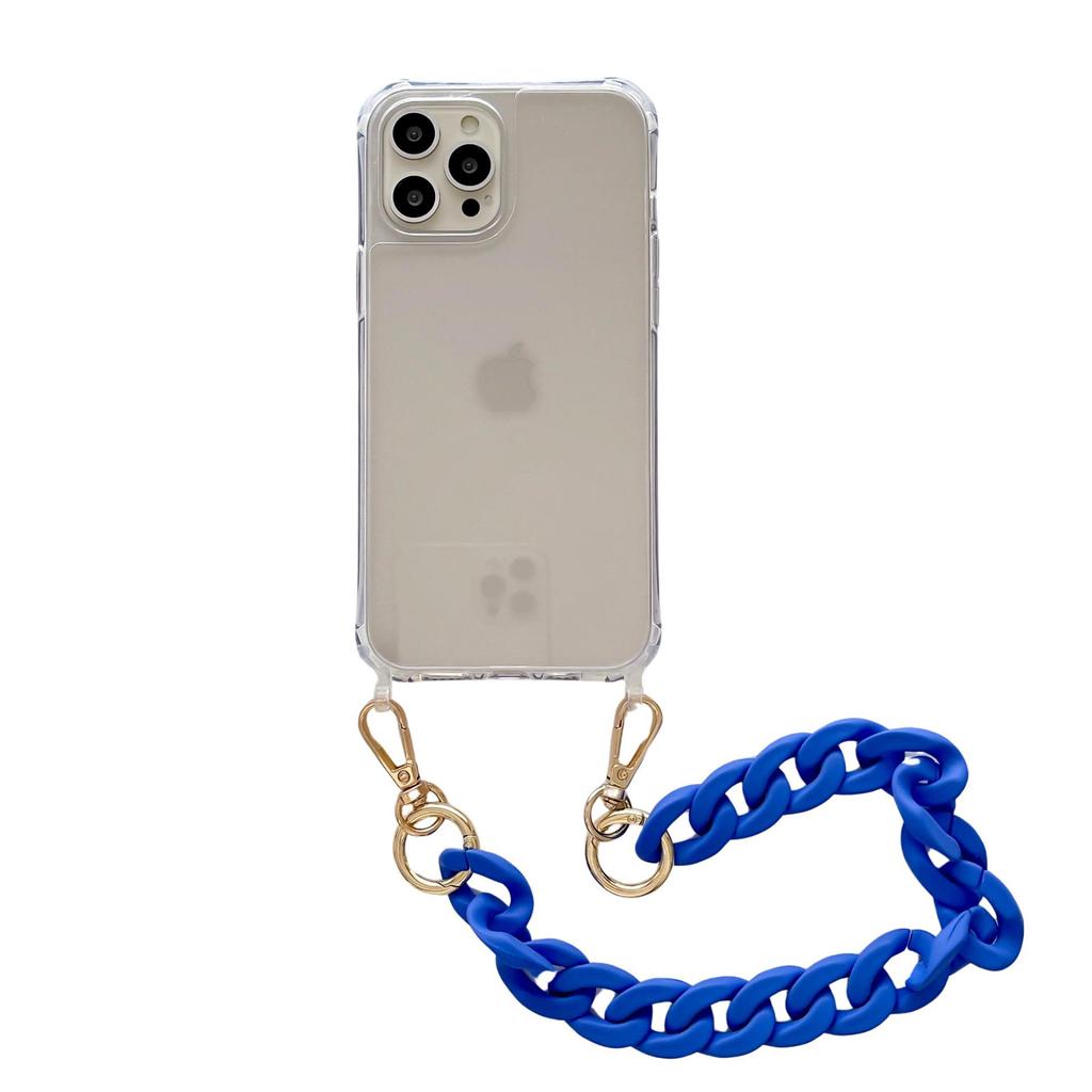 All-in-one Anti-drop Transparent Crossbody Case for iPhone Series