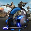 Game Headphones Gaming Headsets Bass Stereo Over-Head Earphone PC Laptop Microphone Wired Headset for Computer PS4 Xbox