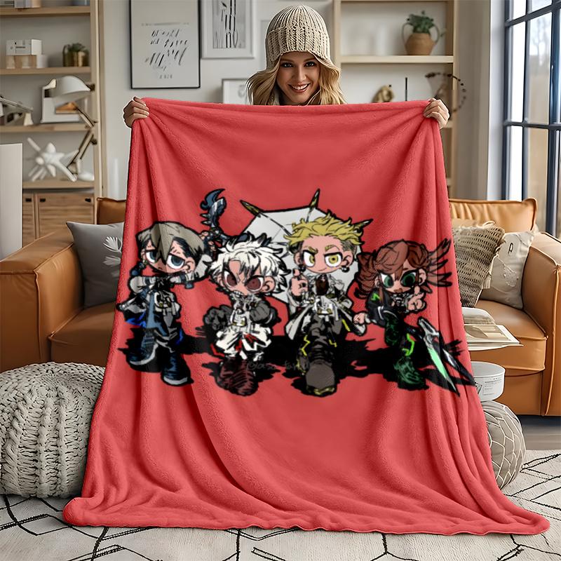 Gachiakuta Ultra Soft Flannel Throw Blanket Warm Cozy Blanket for Bed Couch or outdoor best gift
