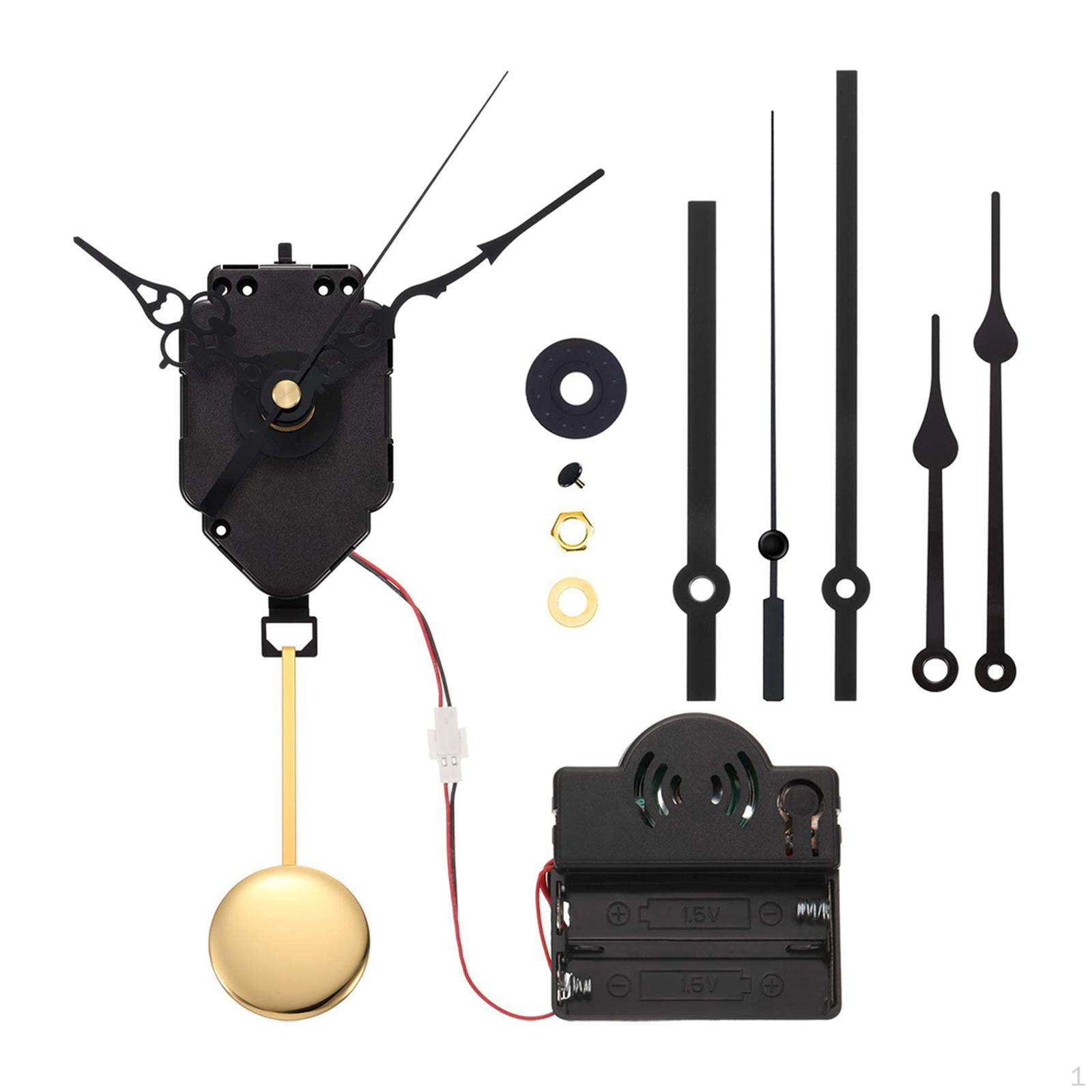 

Pendulum Clock Movement Replace, Repair Music Box Chime, Long Shaft, DIY