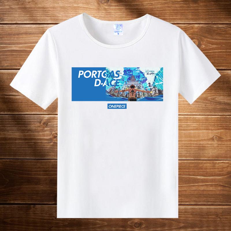 2026 Summer ONE PIECE Luffy Chopper Printed Loose Shortsleeved Cotton Tshirt Tide Pure Cotton Unisex Parentchild Clothing