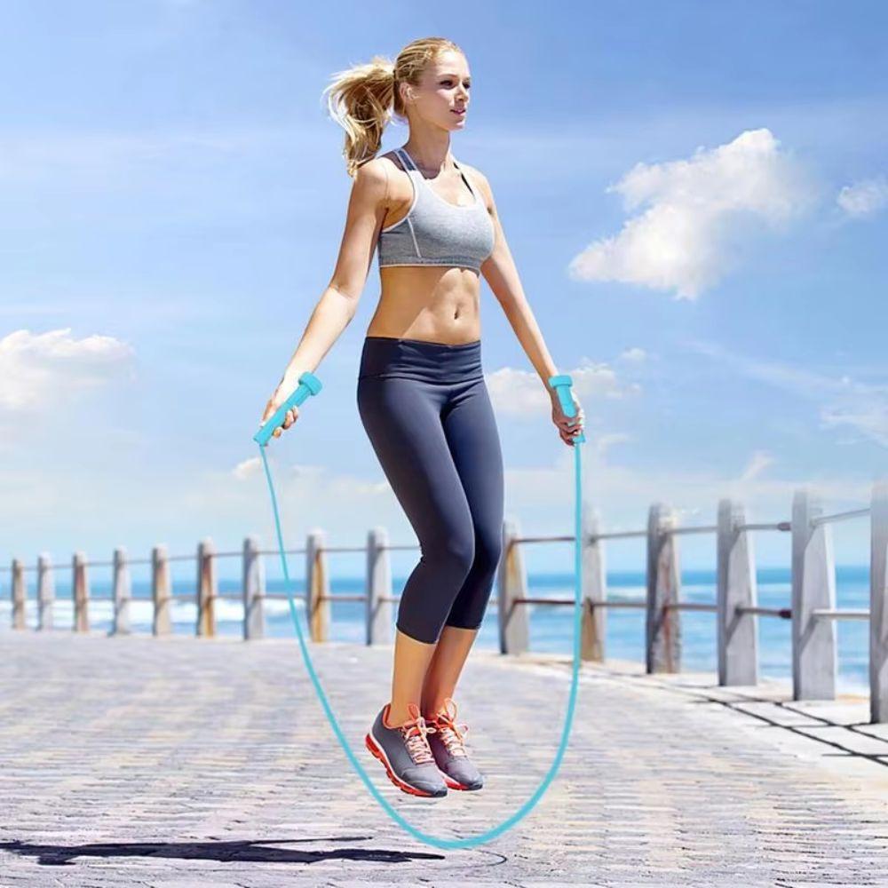 

Lightweight Exam Jump Rope 2.8m Sports Rope Sporting Goods Racing Jump Rope Loss Weight синій