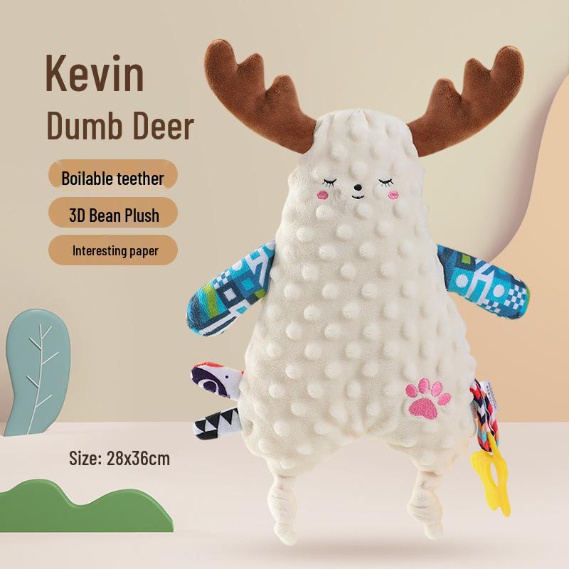 Washable Tear-Proof Crinkle Paper Toy for Infants - Soothing Tissue Box & Cloth Book