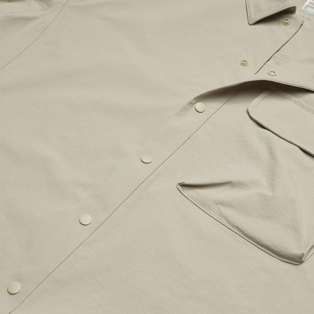 Fila Explorer Classic Versatile Comfortable Loose Work Short Sleeve Shirt Men Shirts A11M537401F-DK