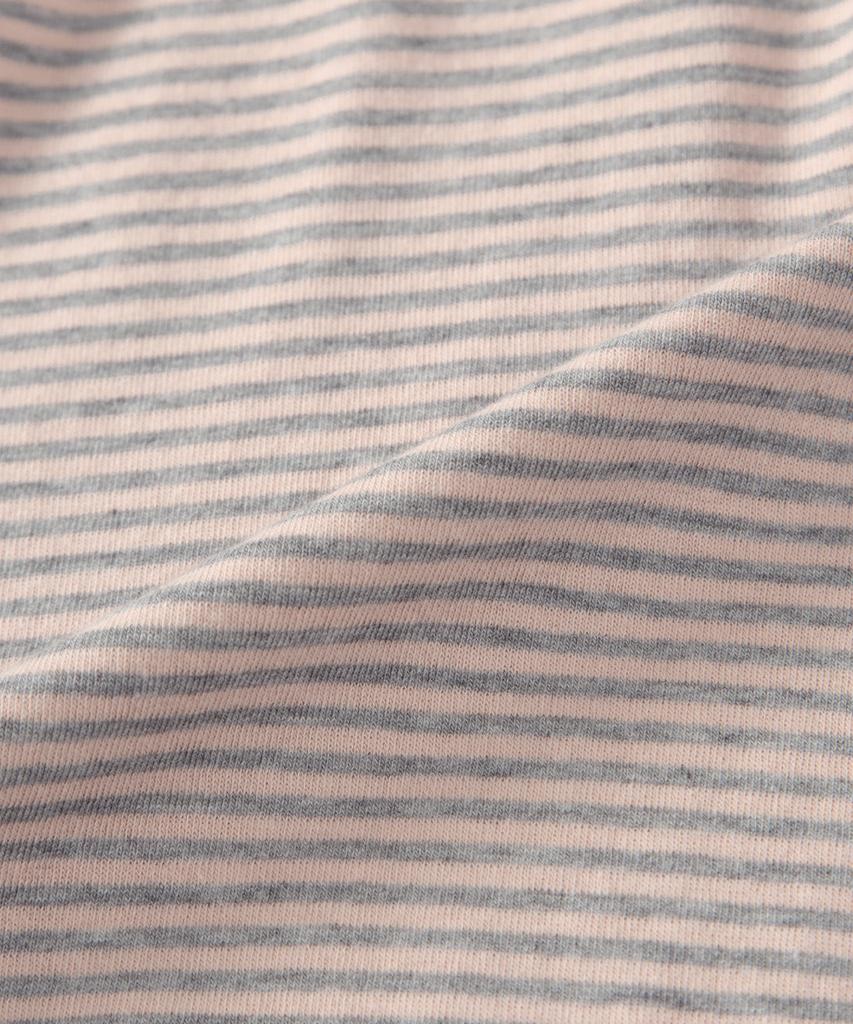 Aejeuon Ripple Stripe Sleeveless / Pink