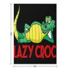 Lazy croc Throw Blanket Soft Plaid Cute Plaid Hair Baby Blankets