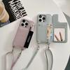 Crossbody Shoulder Strap Zipper Wallet Leather Case For iPhone 14 15 Pro Max 13 12 11 XS XR 8 7 Plus SE2025 Card Bag Purse Cover