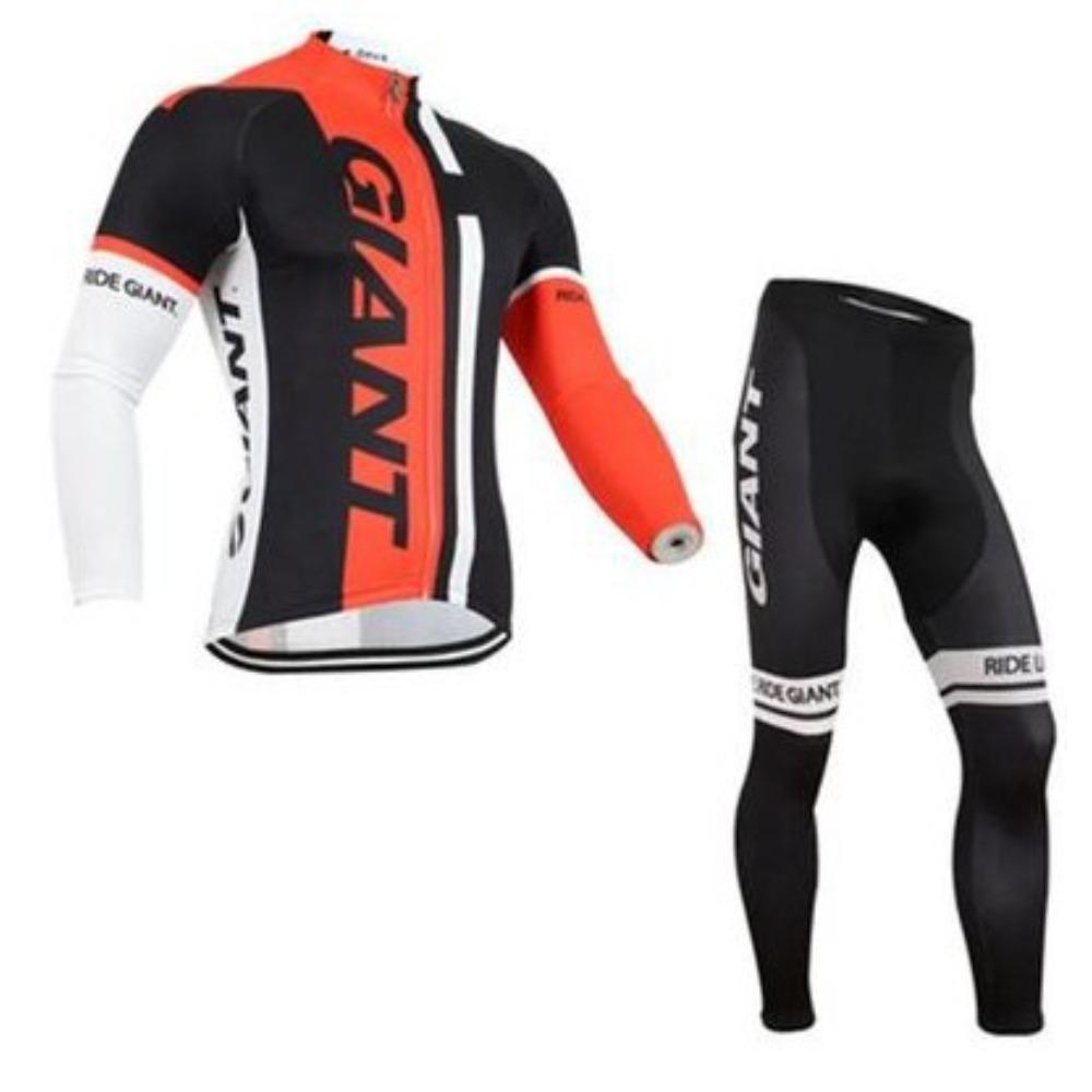 Outdoor Team Edition Tour de France Mountain Bike Quick-drying Spring and Autumn Cycling Suit Long Sleeve Suit Men