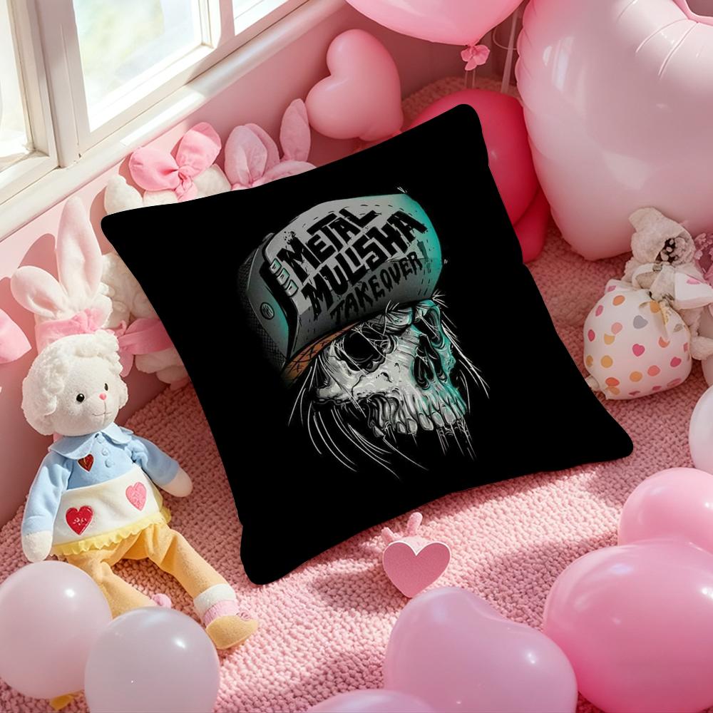 M-Motocross M-Metal MulishaS Cushion Cover Pattern Printed Pillowcase for Living Room Sofa Cushion Cover & Bedroom Decor