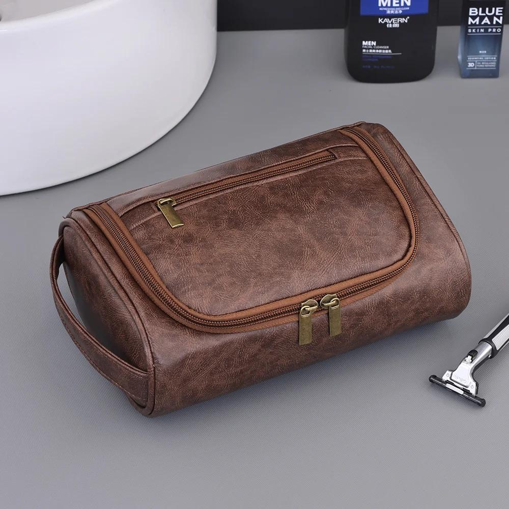 Portable Travel Cosmetic Bag Storage Bag Advanced Sense Large Capacity Waterproof Portable Washing and Gargle StorageBag