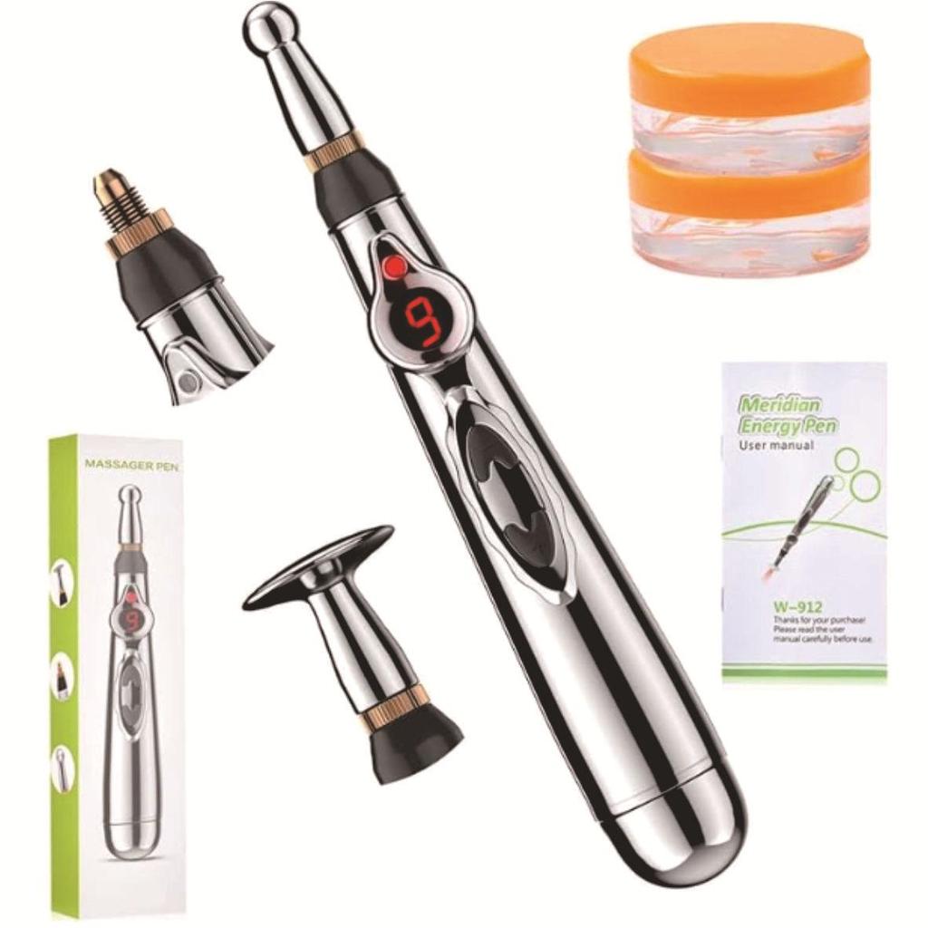 Cross-Border Acupuncture Massage Pen - Electric Meridian Energy Acupoint Massager