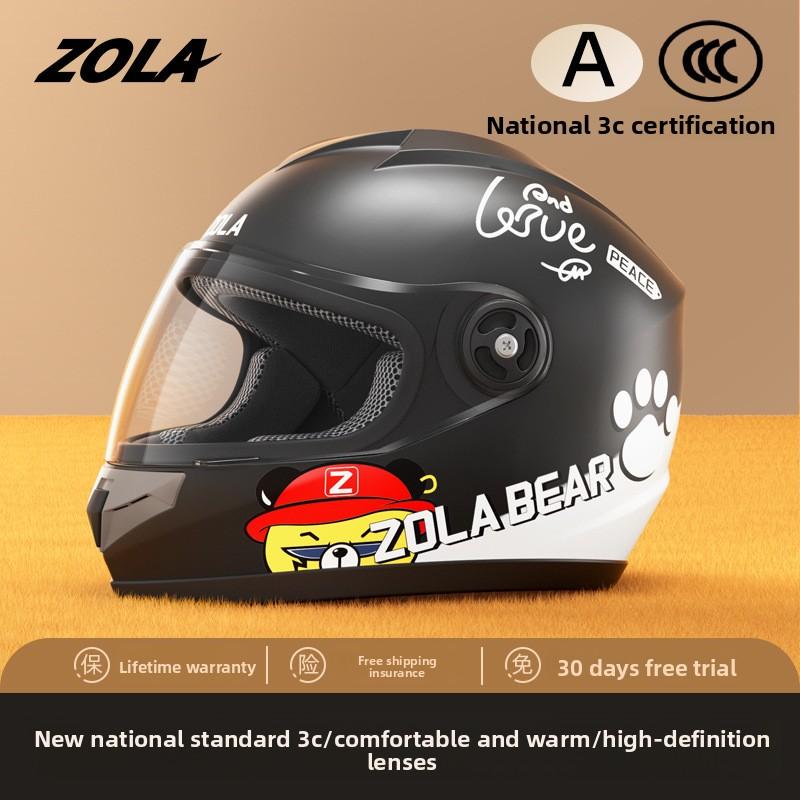 Electric Car Helmet Four Seasons Universal Helmet Full Helmet Men s and Women s Battery Motorcycle Autumn and Winter