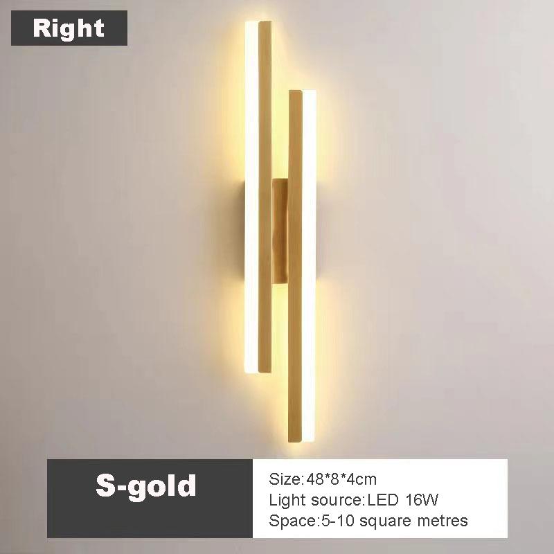 Drátěné LED nástěnné svítidlo Moderní minimalistické nástěnné svítidlo Žehlička Akryl Ložnice Obývací pokoj Chodba Schodiště Svítidla Skandinávský styl