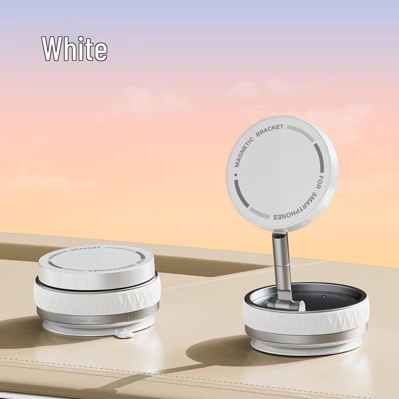 Magnetischer Vakuum-Saug-Autohalter mit drehbarem und klappbarem Anti-Shake-Ständer