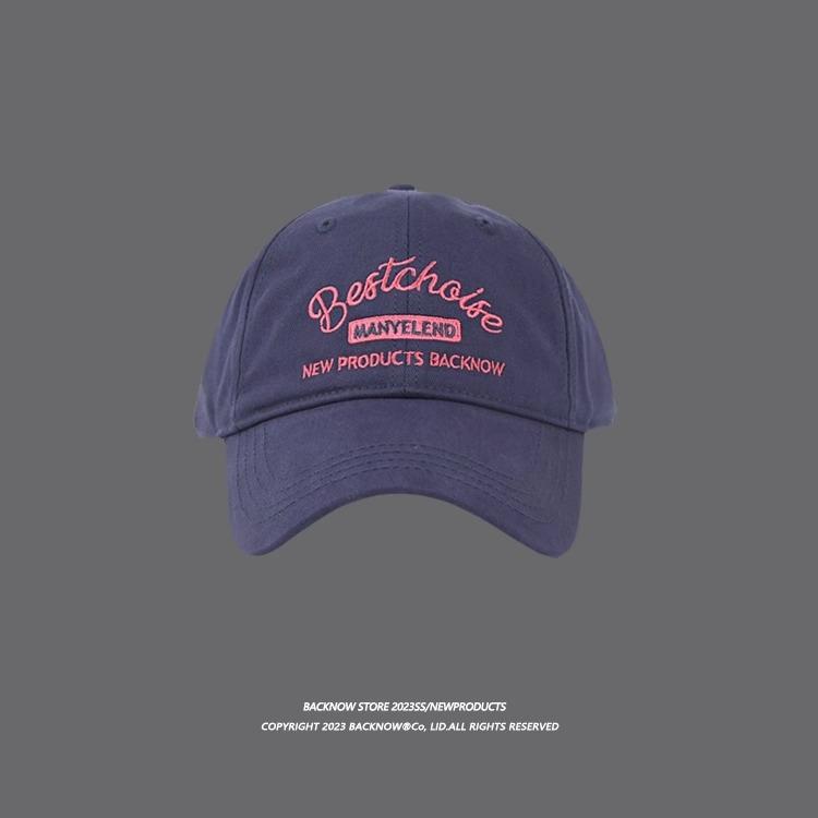 Hat Summer Baseball Cap, Show Face Small Duck Tongue Cap Original Retro Versatile Soft Top