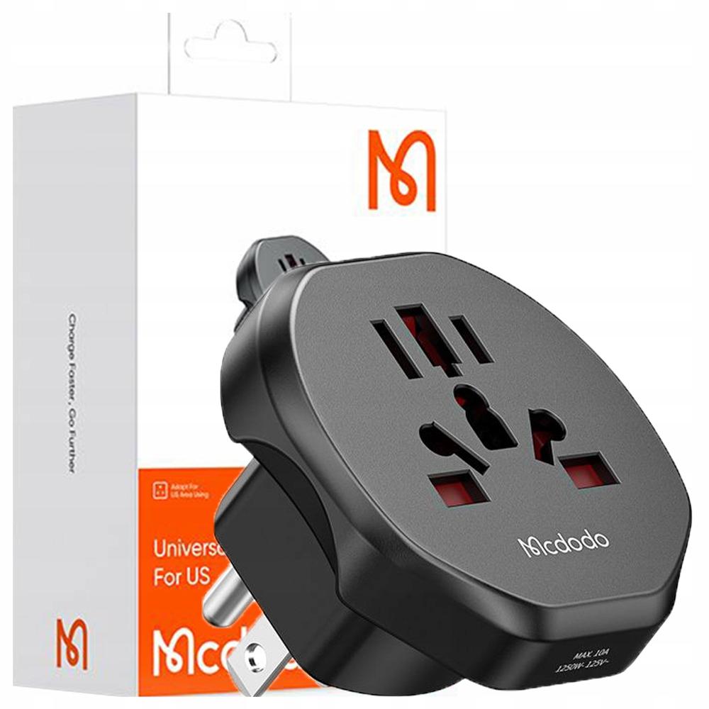 Mcdodo Universal Travel Adapter Us To Eu Us Uk Au Cn 2500W