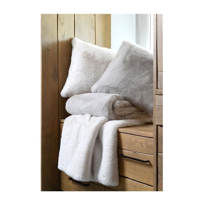 Plaid 130 x 160 cm cocooning Bostan Beige