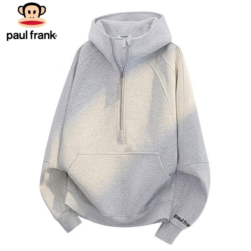 

Худи унисекс свободного кроя на молнии до середины M