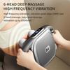 6 Heads High Frequency Vibrate Relaxation Body Massaging Machine Electric Massage Gun Handheld Deep Tissue Percussion Massager