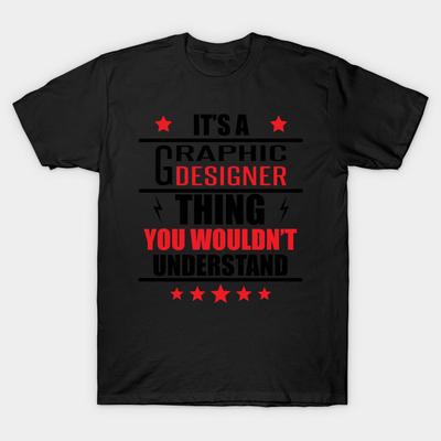 Men Black Print T-shirt Super Large TShirt Its-a-graphic-designer-thing No-Cut Transfer Paper Print Cotton Tshirt