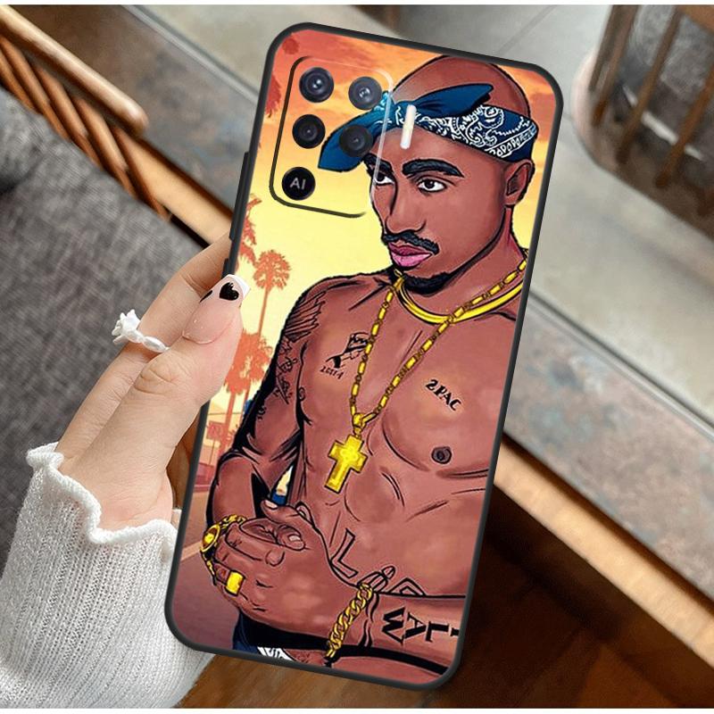 

2Pac Hip Hop Singer Phone Case For Oppo A38 A58 A74 A15 A80 A60 A40 A94 A54 A98 A78 A18 A16 A76 A96 A17 A77 A57S OPPO A38 4G