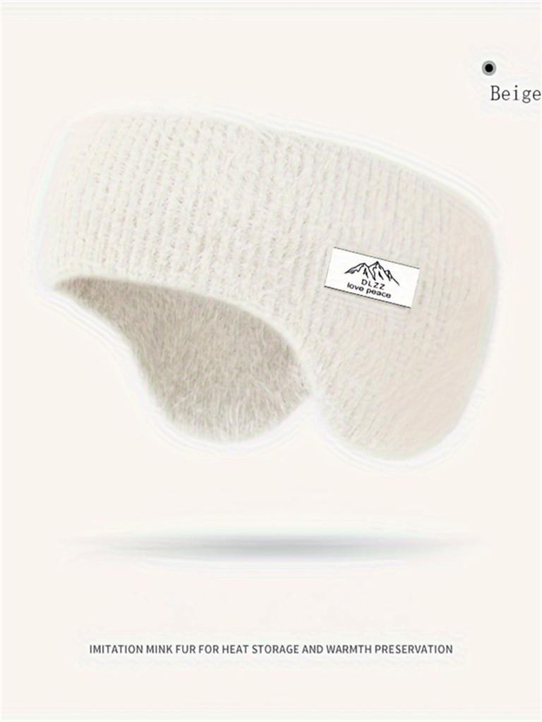1Pcs New Winter Warm Ear Muffs, Windproof and Cold-Proof Riding Eye Mask with Light Blocking