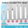 3PCS Refrigerator Water Filter Replacement cartridge,NSF Certified Brand, EDR4RXD1, 4396395, UKF8001, UKF8001AXX