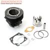 Scooter 102cc Big Bore Racing Cylinder Block Kit For Piaggio Ape 50 Vespa PK HP XL Special 50cc D 55mm 2T Engine Parts