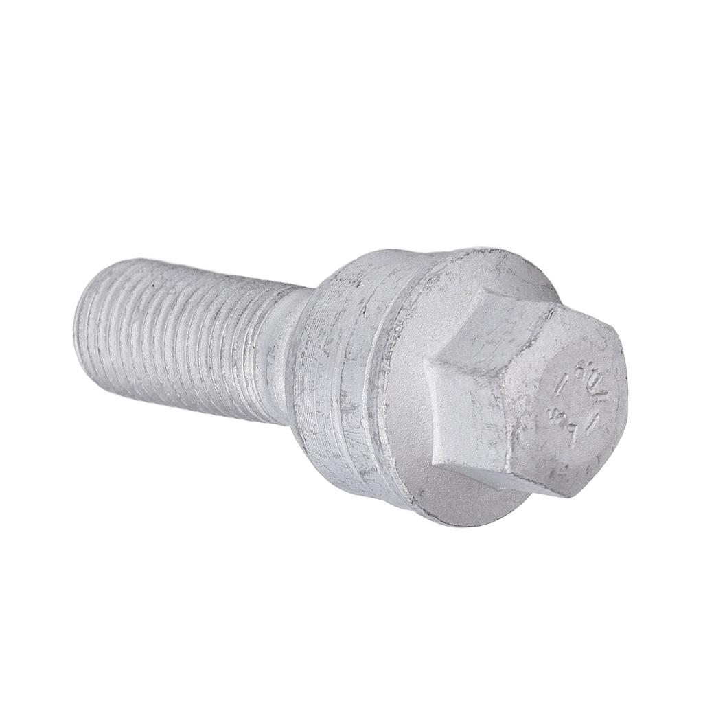 M14x1.5 Wheel Lug Bolt Nut Stud 8R0601295A Ball Seat Cold Forged Steel Replacement for Q3 Q5