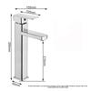 Stainless Steel Bathroom Sink Faucet For Home Use