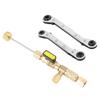 Valve Core Remover Installer and HVAC Service Wrench Set SAE 1 4in 5 16in Interface Valve Core Removal Installation Tool