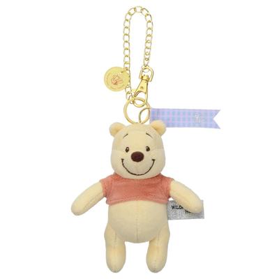 TAKARATOMY Disney Character Favorite Colors Bag Charm Winnie the Pooh Plush Approximately 13cm Tall A.R.T.S. (Wildflower Honey) Toy,
