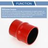 1 Set 68-76mm268"-299" ID 102mm Red Car Silicone Hose with Clamps