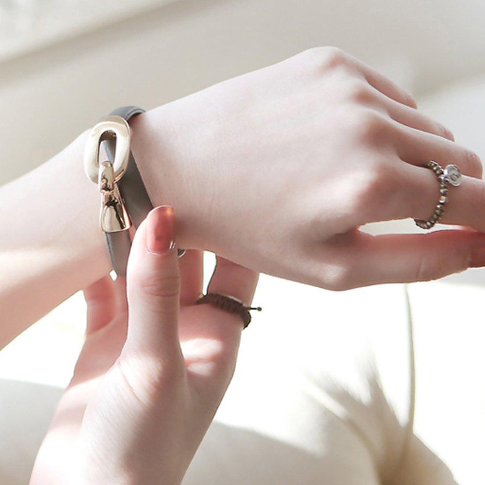 J.Lauren 0B0595 Modern Style Leather Bracelet