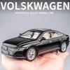 Volkswagen Arteon CC Sport Coupe Simulation Diecast & Toy Vehicles Sounds & Light Pull Back Car 1:32 Alloy Model Gifts For Children