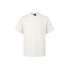 Li Ning X Jackie Chan Collaboration Solid Color Casual Cool Short Sleeve T-Shirt Unisex Tops Paper-White AHSWD83-2