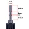 Adapter / Adaptor for Nilfisk QC / Kranzle D12 Pressure Washer To Kärcher K Bayonet