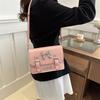 Stylish Korean Fashion Trendy Bowknot Handbag For Women In Elegant Black And Pink Options