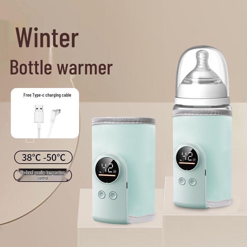USB Rechargeable Smart Baby Bottle Warmer with Constant Temperature