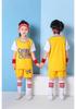 Children's Fake Two-Piece Basketball Uniform Set - Unisex Competition Jersey & Jump Rope for Sports Performance and Training.