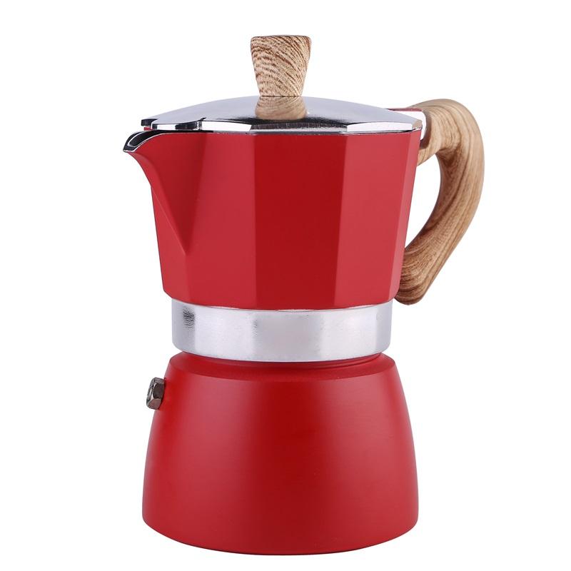 Coffee Pot Explosive Mocha Pot Coffee Pot Set Thickened European-style Octagonal Pot Coffee Tool