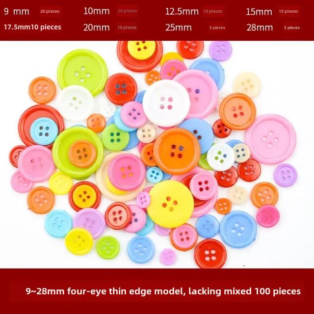 Children's DIY Colorful Button Painting Kit - Creative Love Bear Design for Kindergartens