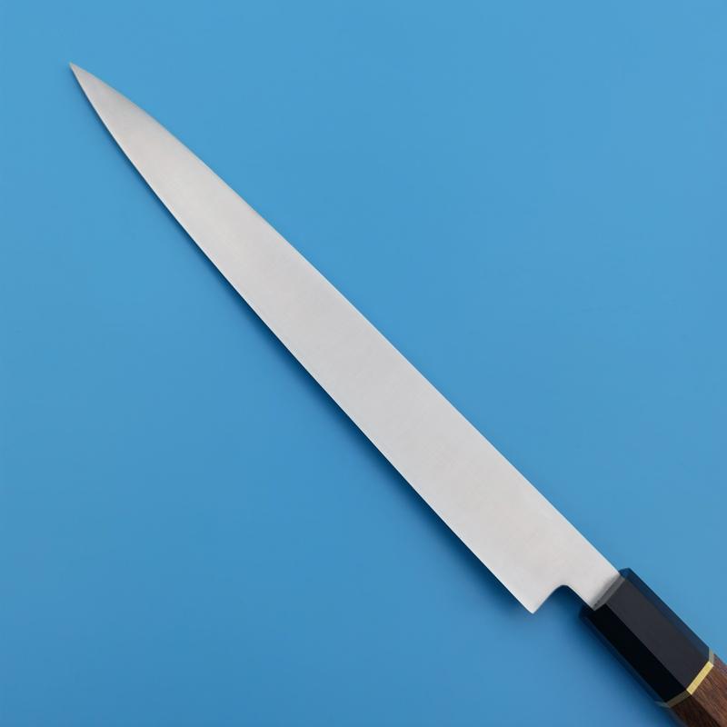 Nůž na sashimi 10Cr15MoV VG10 Ocelová čepel Ostrý Yanagiba Krájení Šunky Filetování Šéfkuchařský sekáček Ryby Kuchyňské nože Dřevěná rukojeť